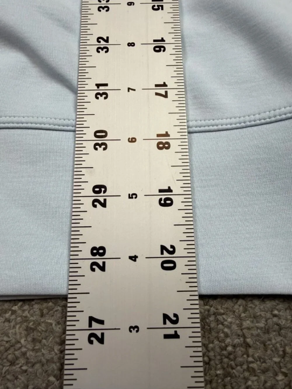 Lululemon Softstreme Perfectly Oversized Cropped Crew Size 6 Powder Blue